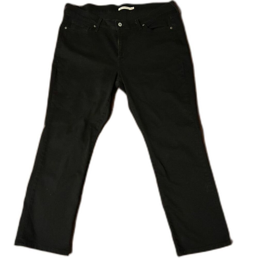 Levi's 414 Classic Straight Black Jeans